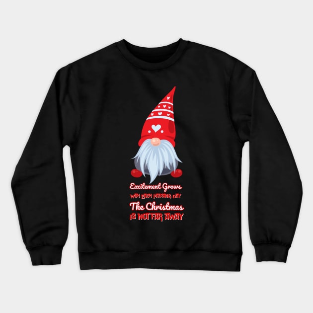 Gnome's Christmas Countdown Crewneck Sweatshirt by DaShirtXpert